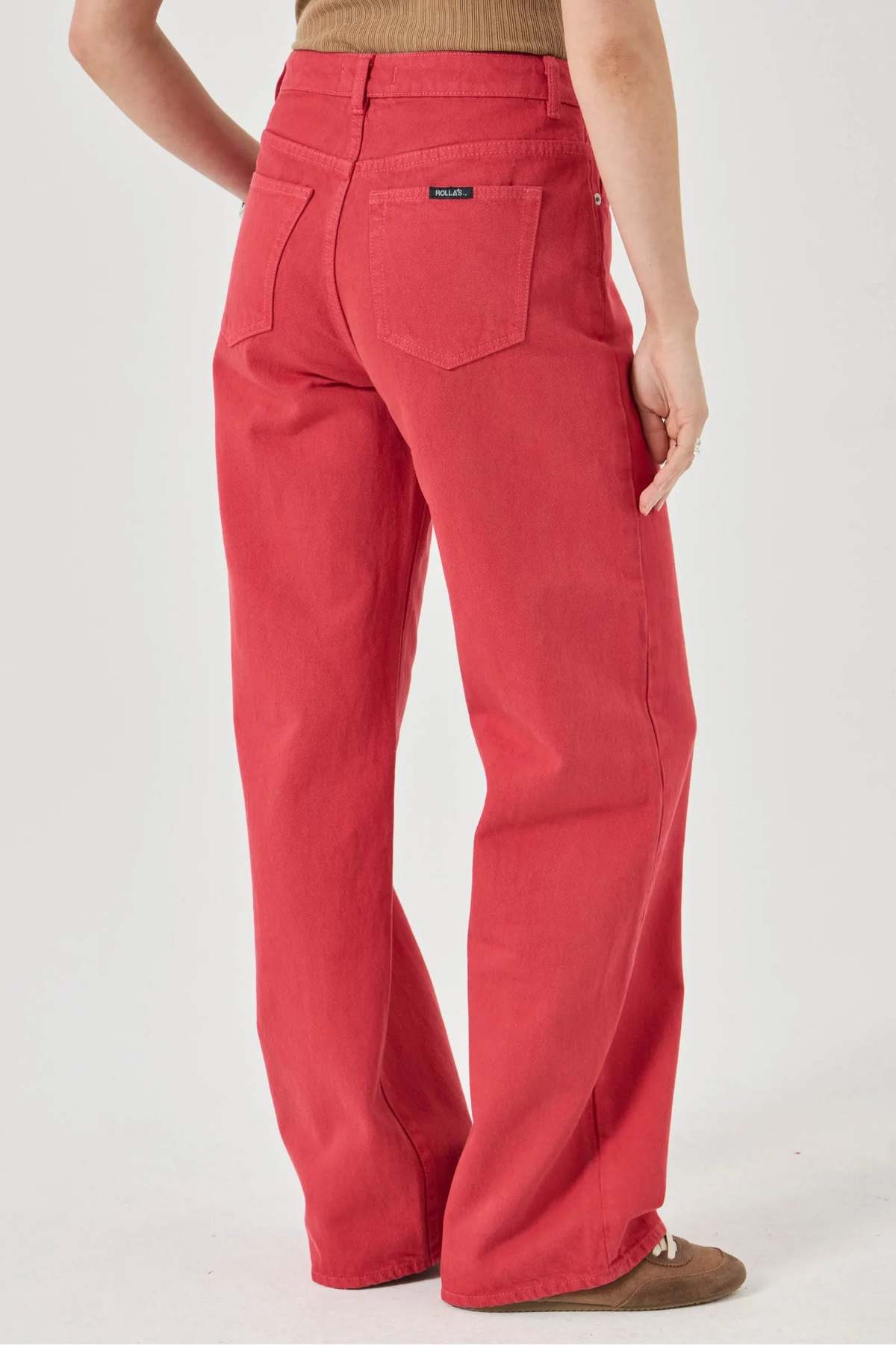 Rollas Kate Baggy Jeans - Candy - Image 8 of 8
