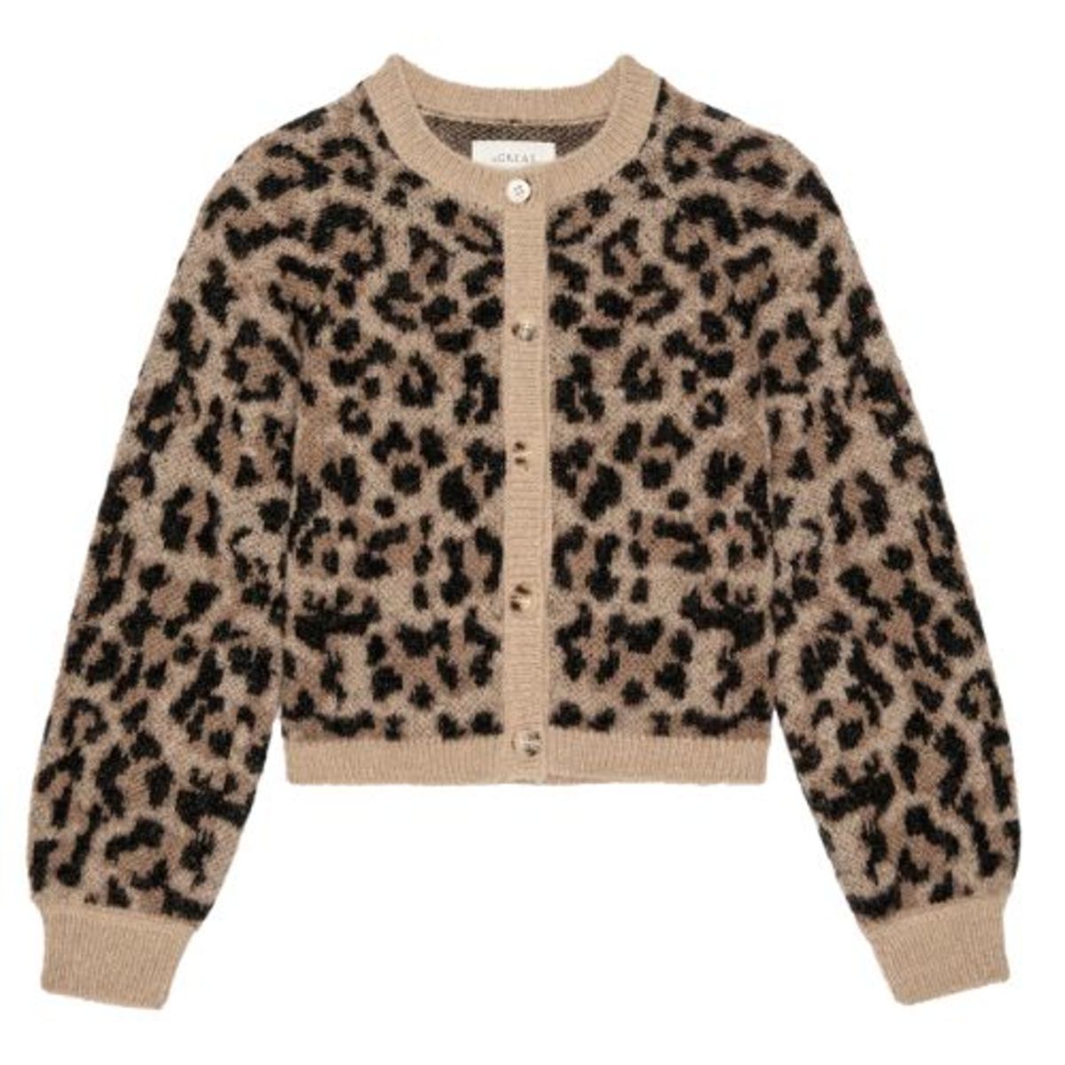 The Great. Windsor Cardigan - Leopard - Image 6 of 7
