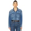 Citizens of Humanity Kayla Western Shirt - Douro (md indigo) - Thumbnail 1