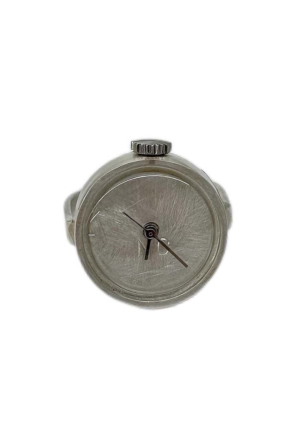 nejicommu D Ring L Watch - Silver