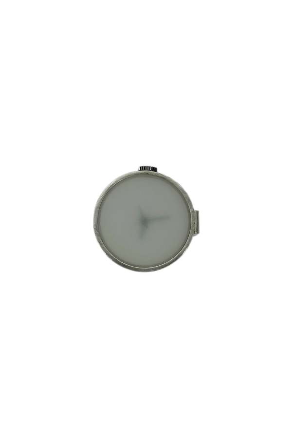 nejicommu Gem Ring Watch - Silver