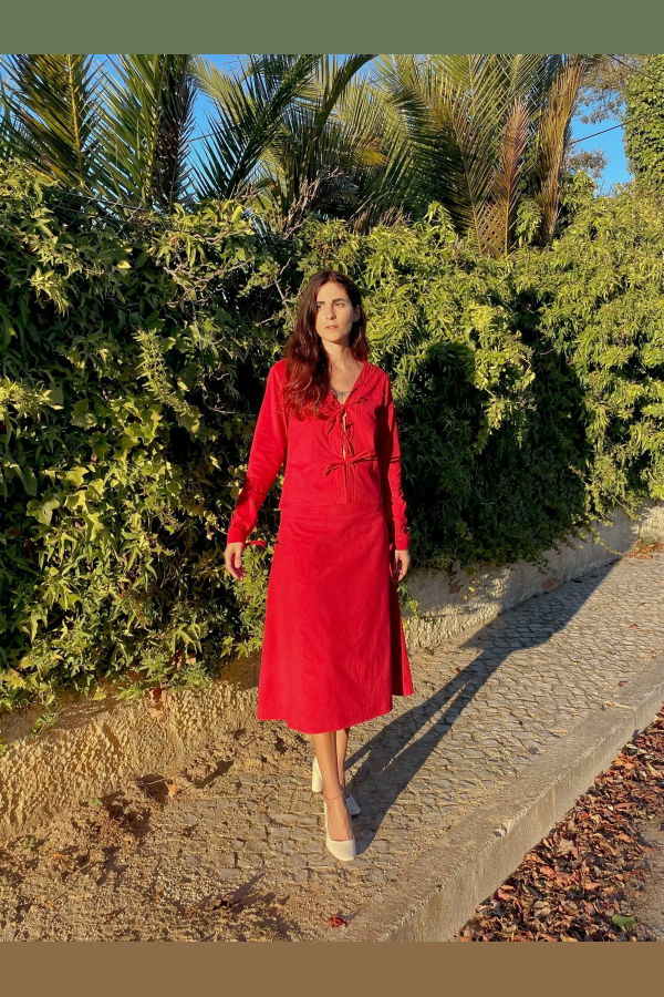 SIZ Carnelian Blouse Limited Edition - Red