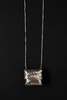 Taxco Woven Basket Necklace - Silver - Thumbnail 2
