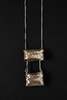 Taxco Woven Basket Necklace - Silver - Thumbnail 3