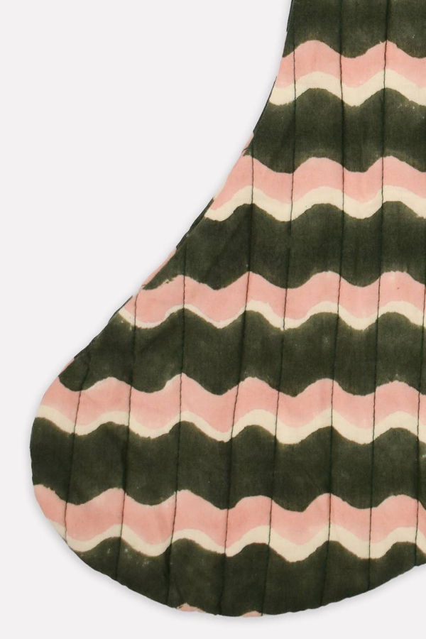 Yonder Whirly Fern Christmas Stocking