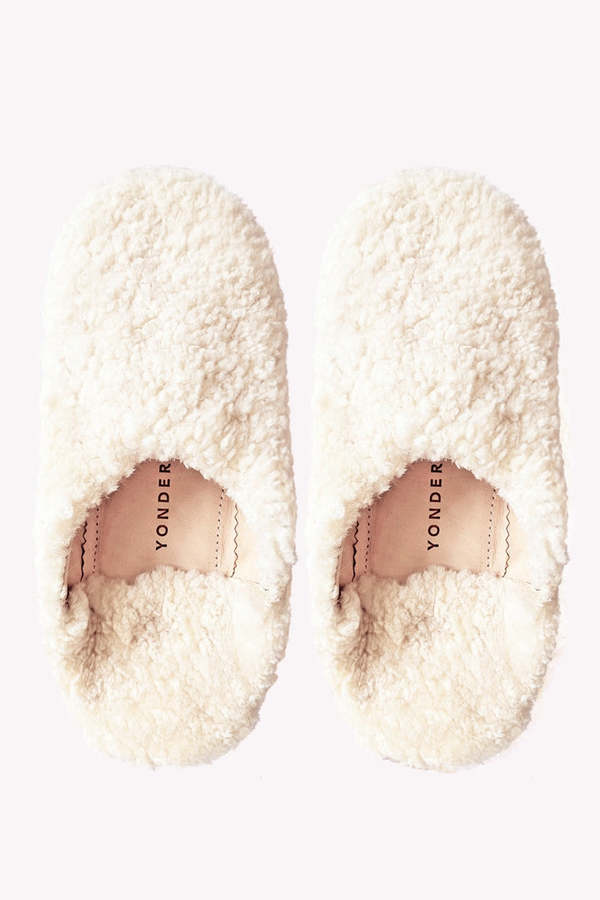 Yonder Sheepskin Babouche Slippers