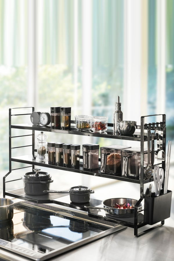 Yamazaki Home Countertop Shelves - White