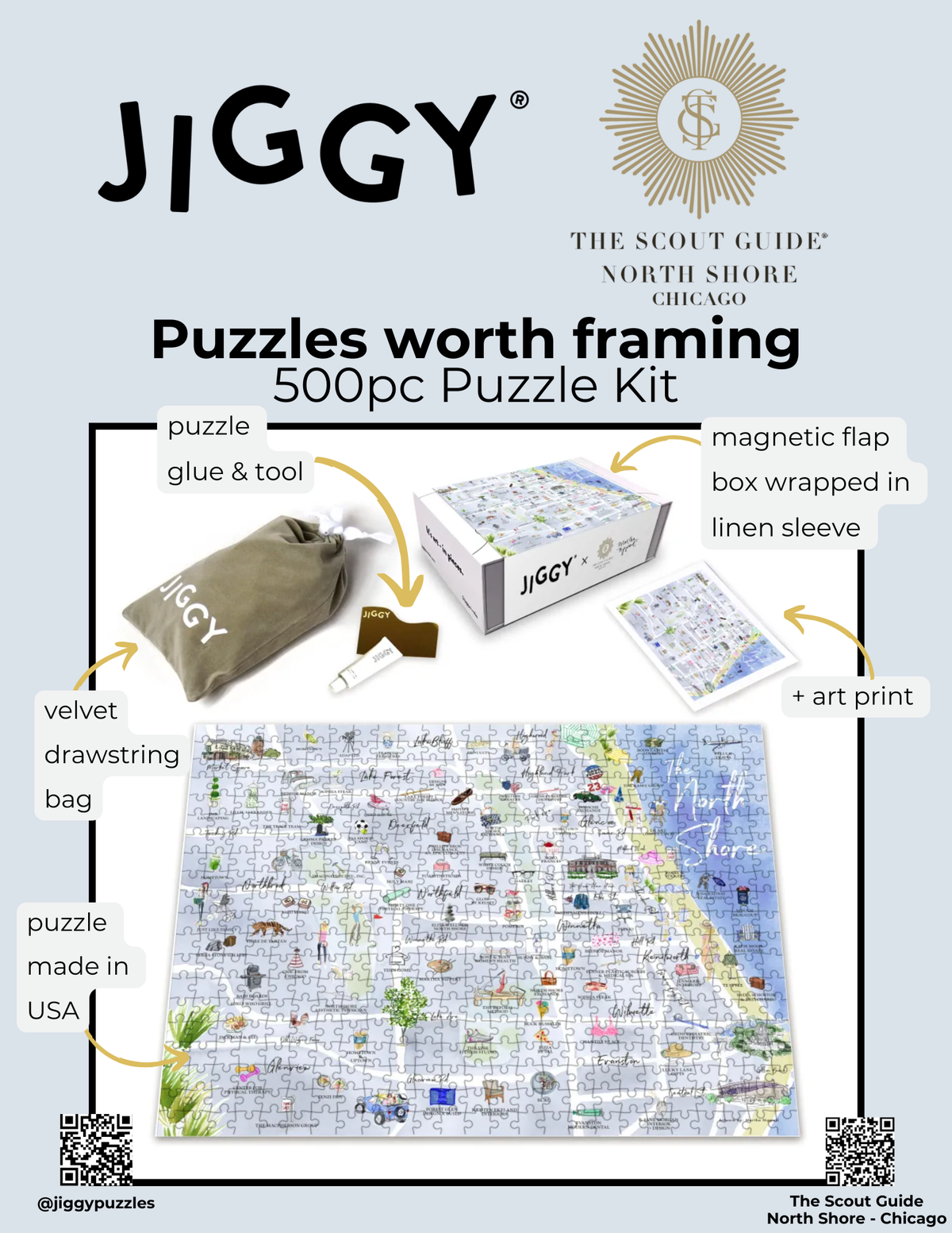 Lillie Alexander Boutique North Shore Custom Puzzle - Image 2 of 2