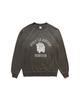 WILD DONKEY Long Sleeve Tee Top - Faded Black - Thumbnail 1