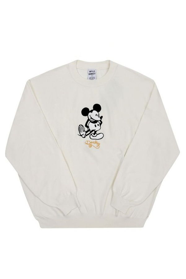 WILD DONKEY Long Sleeve Tee - Ecru