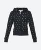 Sandy Liang Hoodie - Navy Evil Floral - Thumbnail 1