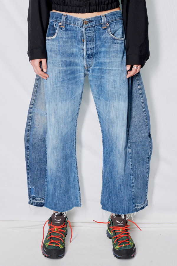 B Sides Vintage Indigo Mix Reworked Lasso Jean