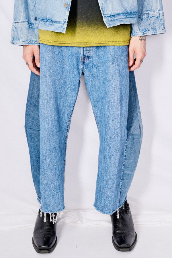B Sides Vintage Indigo Mix Reworked Lasso Jean
