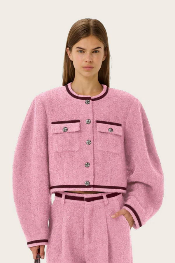 Gestuz Sigrun Short Jacket - Lilac Chiffon