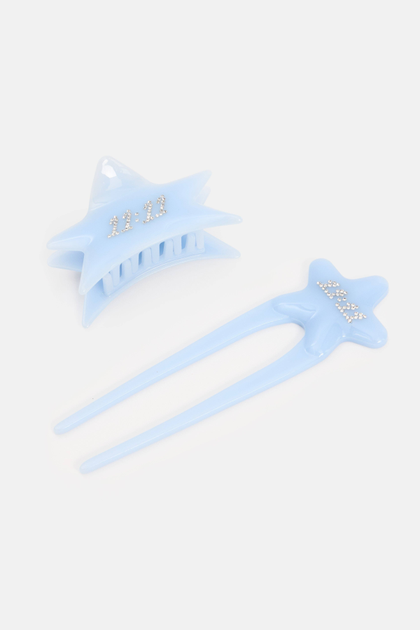 Chunks Claw & Hairpin Gift Set in Eleven Eleven Hair Accessory Set