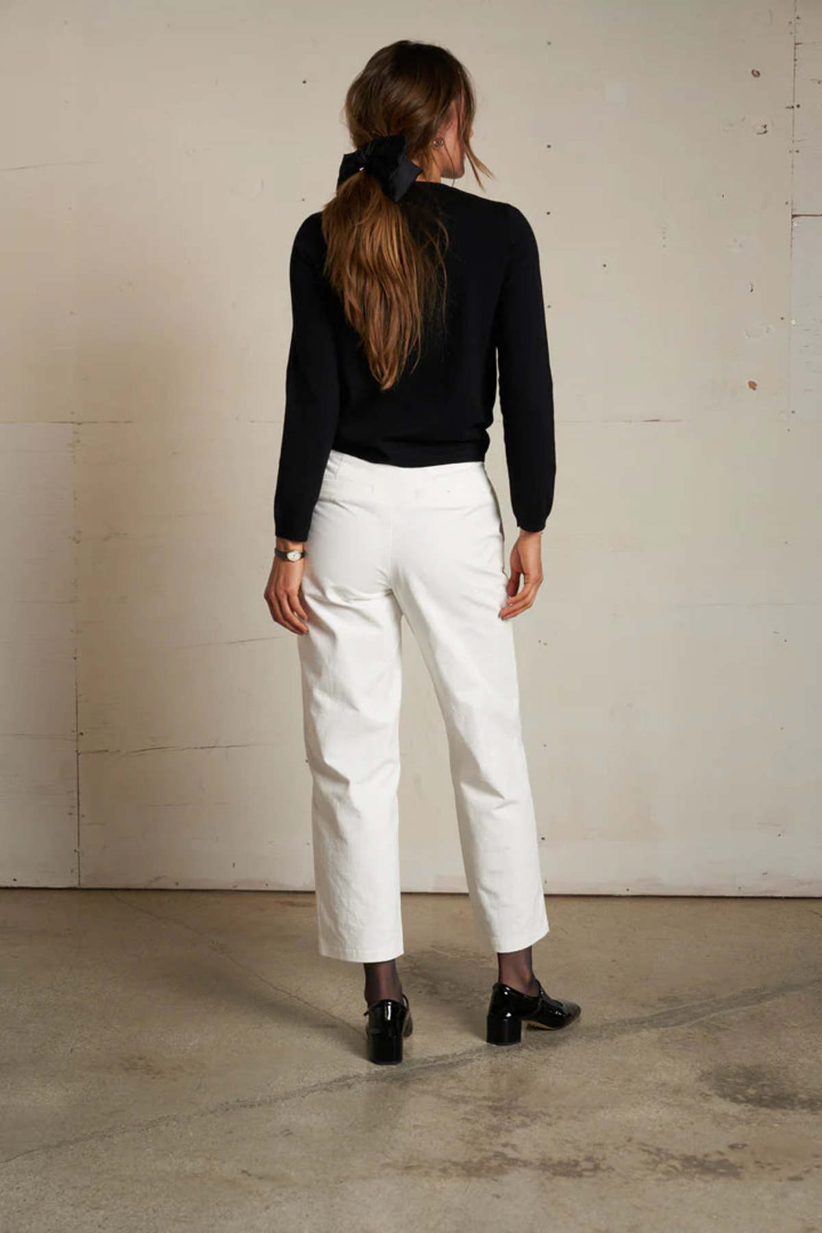 Perfect White Tee Moira Cotton Cashmere Cardigan - Image 3 of 4
