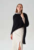 Pissenlit Cashmere Travel Wrap - Black - Thumbnail 1