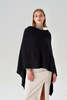 Pissenlit Cashmere Travel Wrap - Black - Thumbnail 2