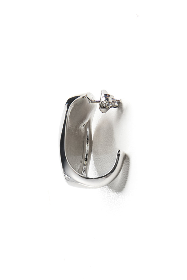 MM6 Maison Margiela Numeric Signet Earring - Silver