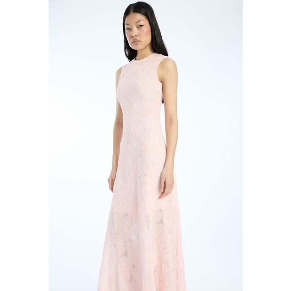 self portrait spiral lace midi dress self-portrait - Blue Flower Lace Midi Dress main image 0