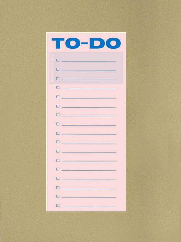 Snderhaus To-do List Pad