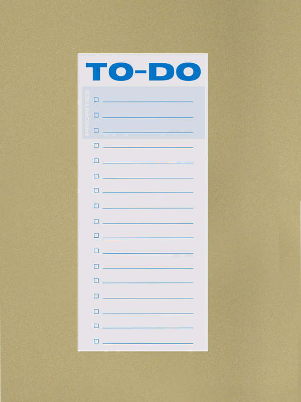 Snderhaus To-do List Pad