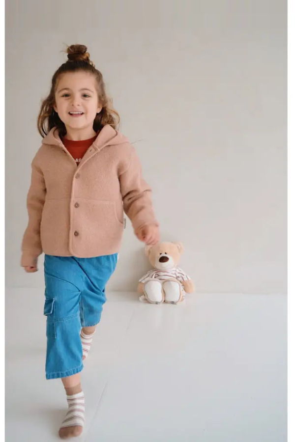 KIDS Finch & Fable Wool Hooded Jacket