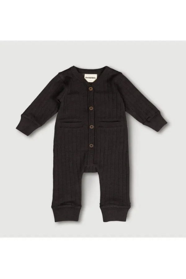 Finch & Fable Wool Rib Playsuit