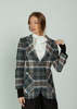Smythe Rib Cuff Birken Blazer - Plaid - Thumbnail 2