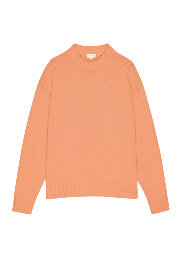 Donni. Cotton Cashmere Crewneck Sweater