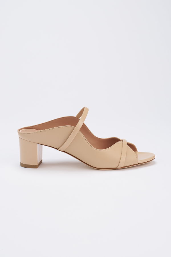 Malone Souliers Norah 45 Leather Sandals - Buff