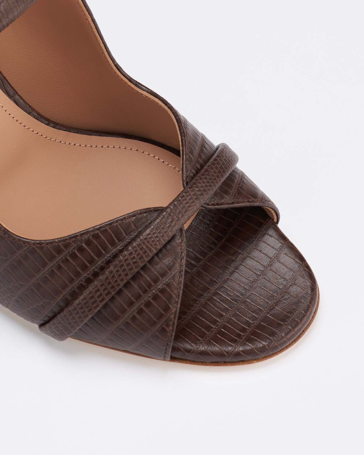 Malone Souliers Norah 70 Sandal - Tobacco - Image 2 of 2