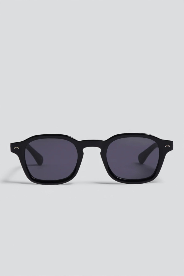 Peter and May Black Amber Hero Sunglasses