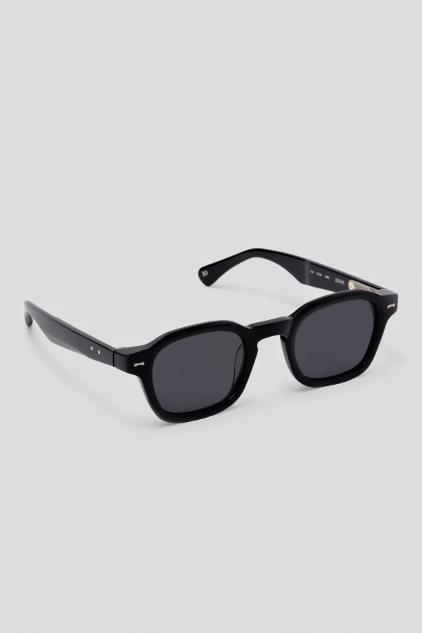 Peter and May Black Amber Hero Sunglasses