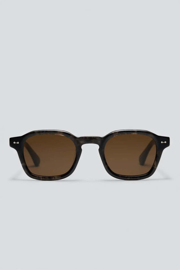 Peter and May Kuro Bekko Tortoise Dark Brown Hero Sunglasses
