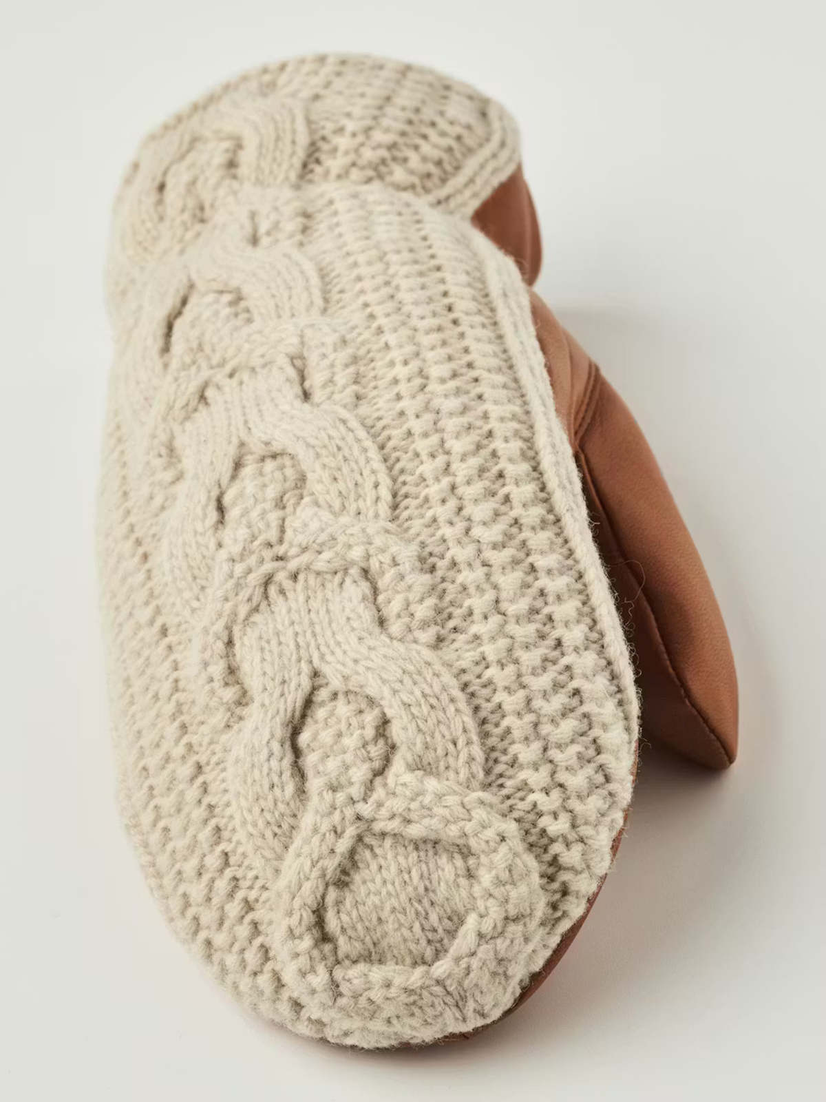 Hestra Elle Mittens - Off White/Cork - Image 2 of 5