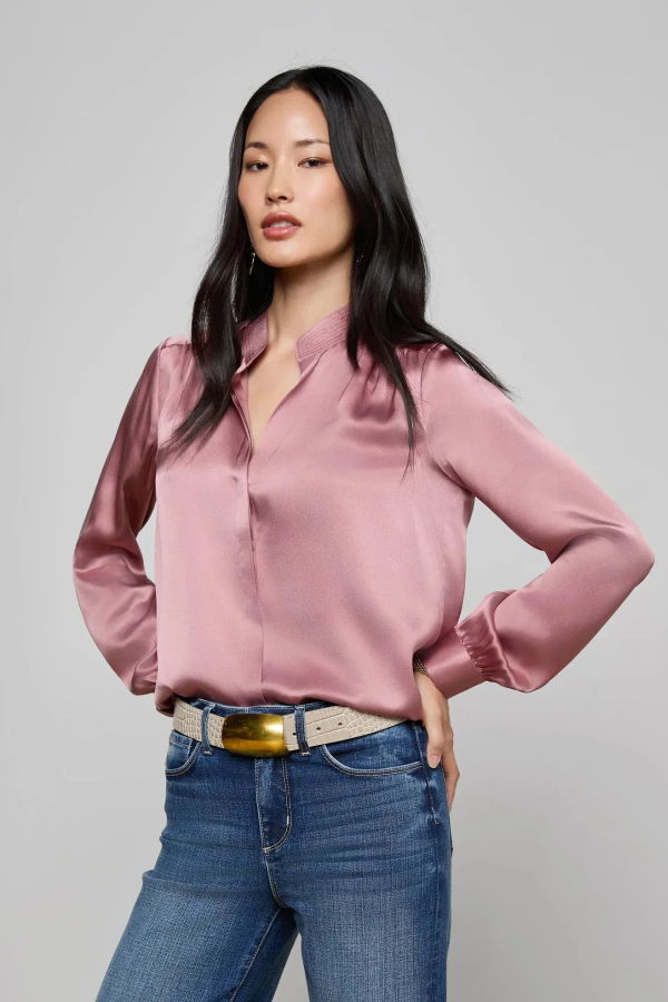 L'agence Bianca Blouse - Mauve Rose