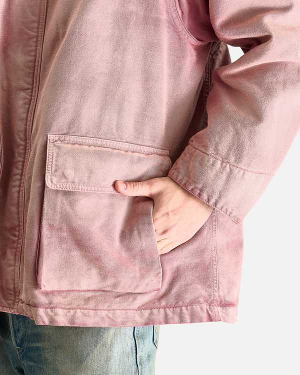 Auralee Dyed Organic Cotton Duck Blouson | Garmentory