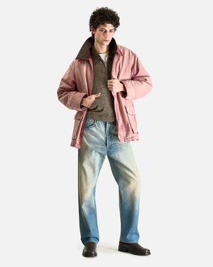 Auralee Dyed Organic Cotton Duck Blouson | Garmentory