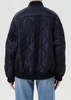 AGOLDE Isla Quilted Jacket - Ink - Thumbnail 4