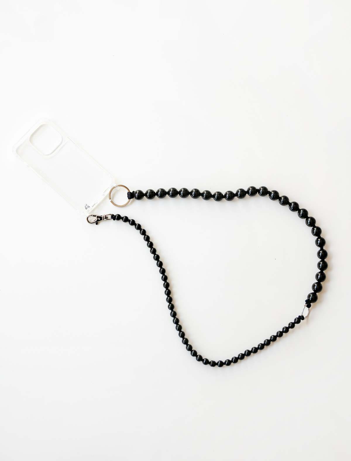 Ina Seifart Long  Handykette Phone Double Chain - Black/Black - Image 1 of 2
