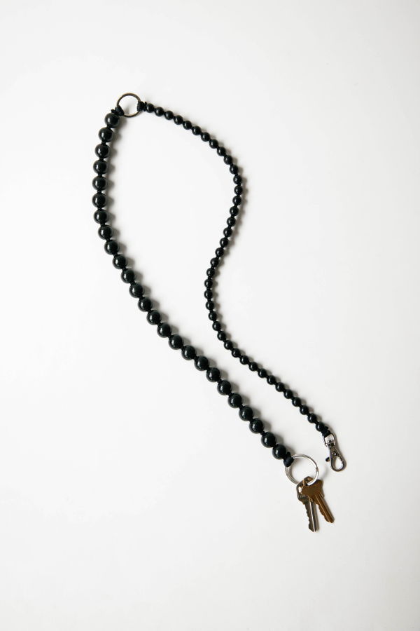 Ina Seifart Long  Handykette Phone Double Chain - Black/Black