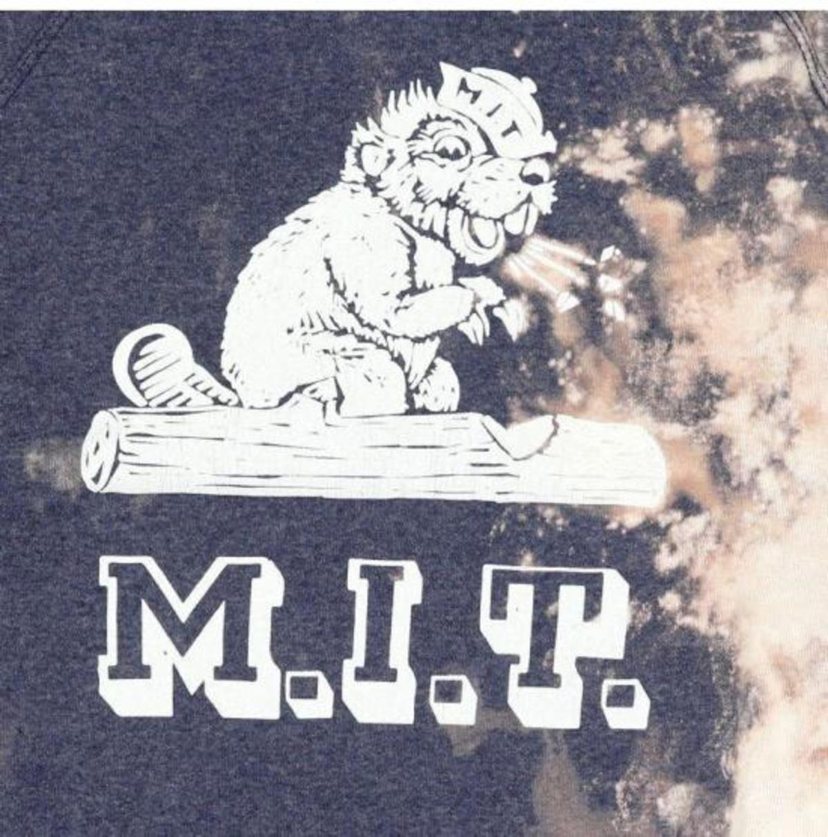 WILD DONKEY Long Sleeve Tee - Bleached Heather Blue - Image 5 of 5