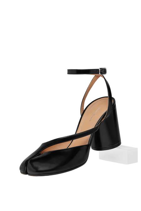 Maison Margiela Faux Fur Sandals - Leopard | Garmentory
