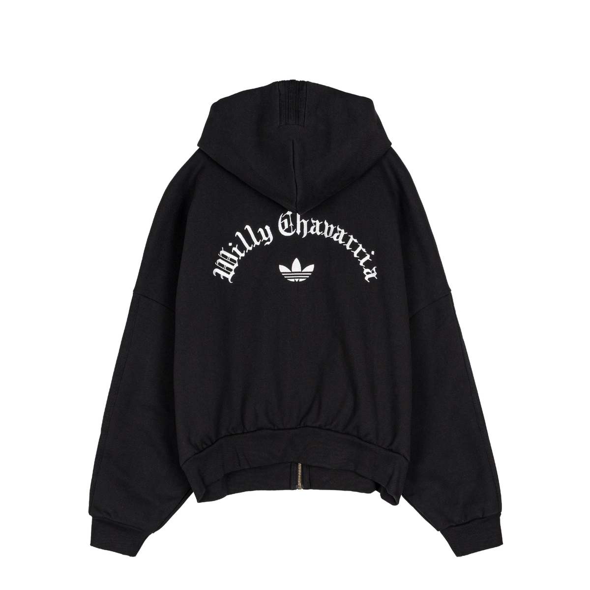 Adidas x Willy Chavarria Heavyweight Zip Hoodie - Black | Garmentory