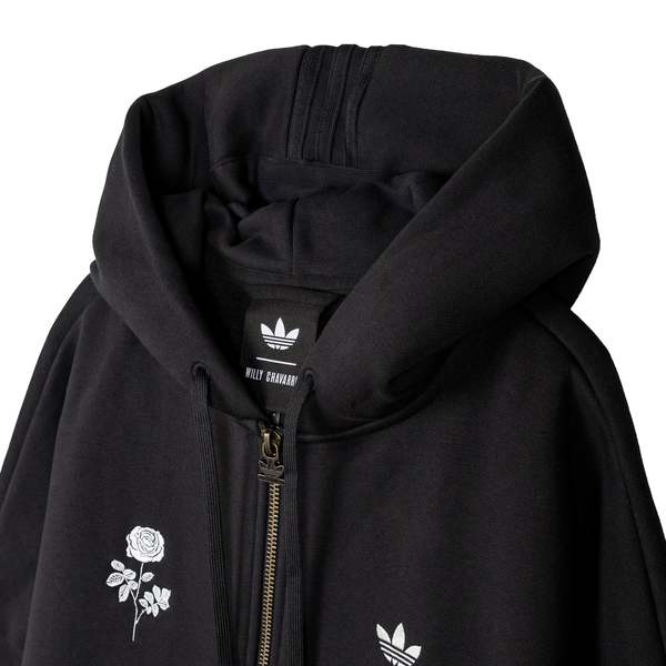 Adidas x Willy Chavarria Heavyweight Zip Hoodie - Black | Garmentory