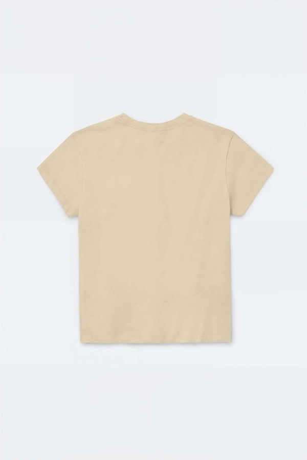 The Tile Club Bebe Lux Tee - Light Yellow