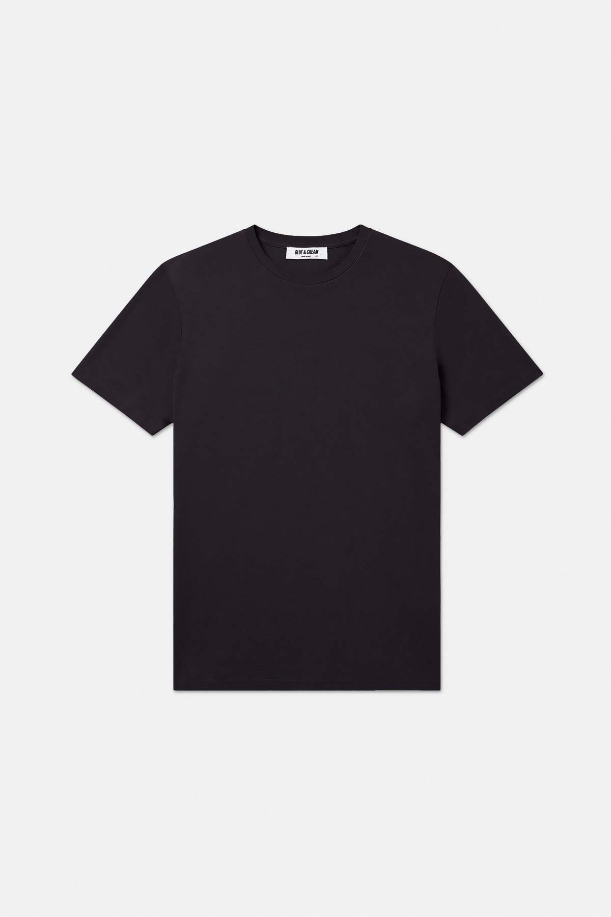 Blue&Cream Luxe Jersey Tee - Black - Image 1 of 6
