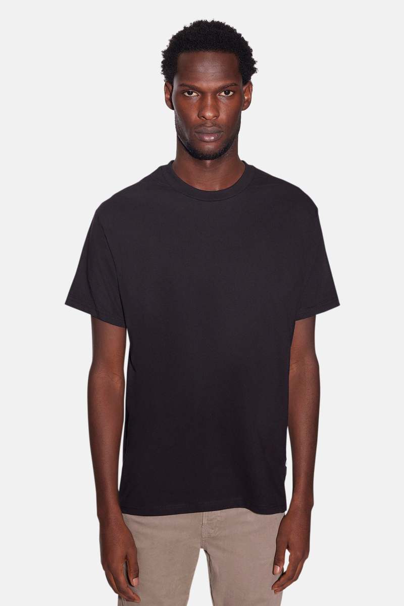 Blue&Cream Luxe Jersey Tee - Black