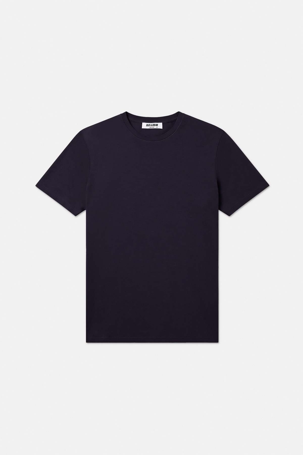 Blue&Cream Luxe Jersey Tee - Dark Navy - Image 1 of 7